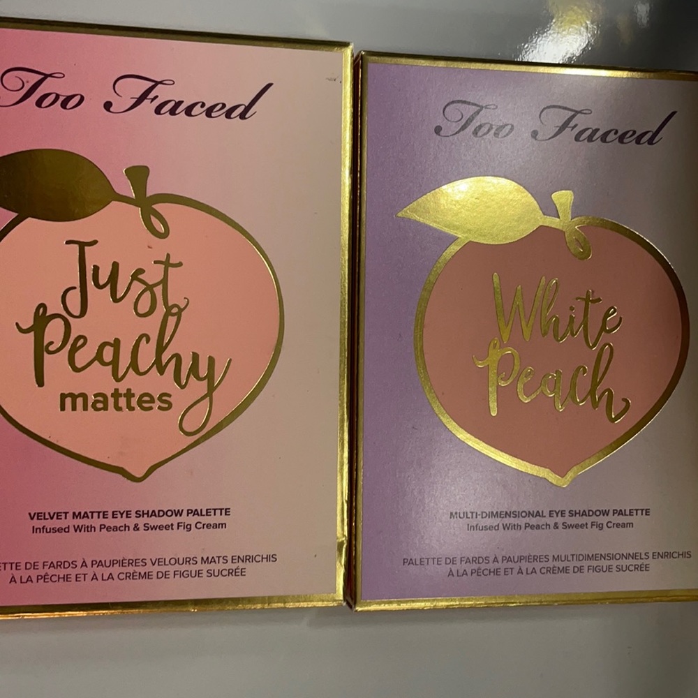Two too faced palettes